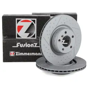 Zimmermann FORMULA F Bremsscheiben Satz f&uuml;r BMW F20 F21 F22 F23 F30-34 F32-36 hinten