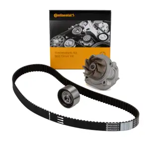 CONTI Zahnriemensatz + Wasserpumpe f&uuml;r FIAT 500 Punto 2 3 Panda Linea FORD Ka 2 1.2-1.4