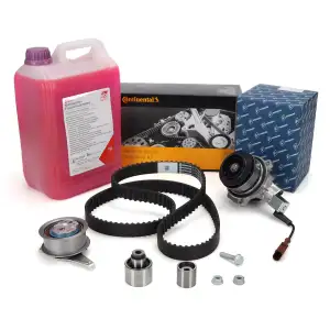 CONTI Zahnriemensatz PIERBURG Wapu 5L febi Frotschutz f&uuml;r VW Golf 7 Passat 1.6/2.0 TDI