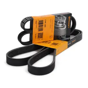 2x CONTI Keilrippenriemen f&uuml;r BMW 3er E46 5er E39 7er E38 X5 E53 Z3 M52 M54 bis 08.2002