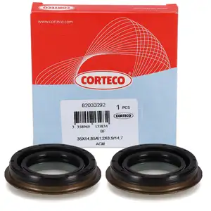 2x CORTECO Wellendichtring Simmering Differential für OPEL PEUGEOT CITROEN VW FIAT SAAB