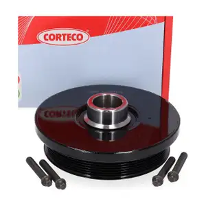 CORTECO Riemenscheibe Kurbelwelle f&uuml;r BMW F10 F11 F07 F01 X5 E70 X6 E71 N57 11237800026