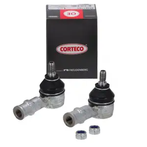 2x CORTECO 49401191 Spurstangenkopf f&uuml;r PORSCHE 911 3.3 SC / Turbo 959 vorne 93034732200