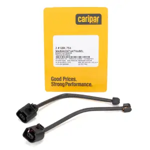 2x CARIPAR Warnkontaktkabel f&uuml;r PORSCHE 991 Boxster Cayman bis 09.2017 hinten 99160916300