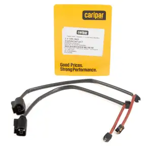 2x CARIPAR Warnkontaktkabel für AUDI E-TRON GT PORSCHE Panamera 971 YA Taycan Y1 vorne