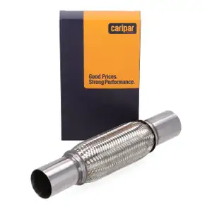 CARIPAR Rohrverbinder Flexrohr Auspuff Felxibel INNER BRAID Ø 51,3 mm Länge 200/430 mm