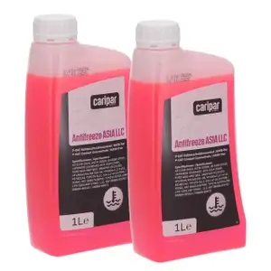 2L 2 Liter CARIPAR ANTIFREEZE ASIA LLC Frostschutz K&uuml;hlerfrostschutz Konzentrat