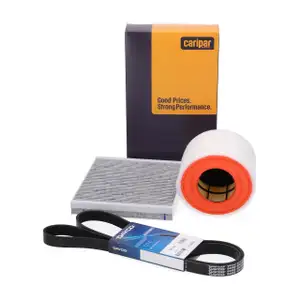Innenraumfilter + Luftfilter + Keilrippenriemen f&uuml;r OPEL Astra K 1.6 CDTi 95-160 PS