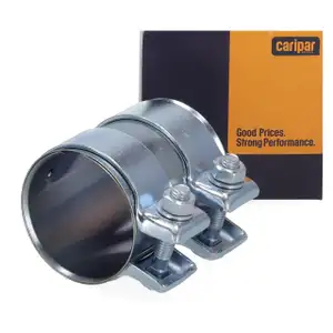 CARIPAR Rohrverbinder Rohrschelle Doppelschelle Abgasanlage &Oslash; 65mm x 90mm