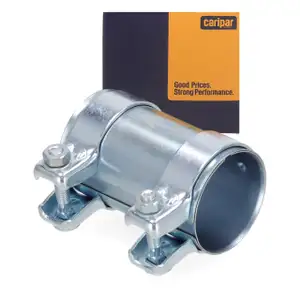 CARIPAR Rohrverbinder Doppelschelle Abgasanlage &Oslash; 70 mm x L&auml;nge 125 mm f&uuml;r BMW X5 F15