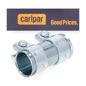 CARIPAR Rohrverbinder Doppelschelle Auspuff Abgasanlage &Oslash; 38 mm x L&auml;nge 95 mm