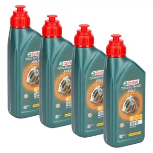 4L 4 Liter CASTROL TRANSMAX AXLE EPX 80W-90 Getriebe&ouml;l Achsgetriebe&ouml;l API GL-5