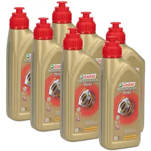 7L 7 Liter CASTROL TRANSMAX DUAL Doppelkupplungsgetriebe&ouml;l f&uuml;r VAG FORD PSA