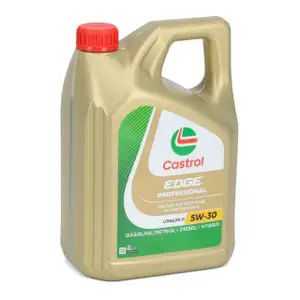 4L 4 Liter CASTROL EDGE Professional LONGLIFE 3 5W-30 Motor&ouml;l f&uuml;r VW 504/507.00 PORSCHE