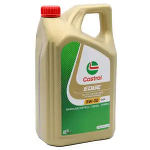 5L 5 Liter CASTROL EDGE 5W-30 A5/B5 Motor&ouml;l &Ouml;l f&uuml;r FORD WSS-M2C913-C JAGUAR LAND ROVER