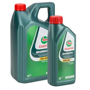 6 Liter CASTROL MAGNATEC 5W-30 C3 Motor&ouml;l f&uuml;r BMW LL-04 OPEL FIAT 9.55535-S3 229.31/51/52