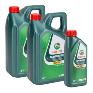 11 Liter CASTROL MAGNATEC 5W-30 C3 Motor&ouml;l f&uuml;r BMW LL-04 OPEL FIAT 9.55535-S3 229.31/51/52