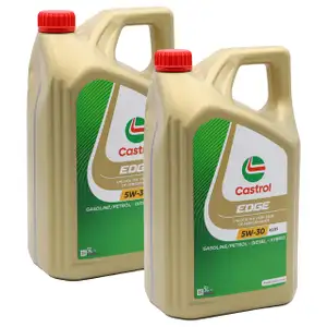 10L 10 Liter CASTROL EDGE 5W-30 A5/B5 Motor&ouml;l &Ouml;l f&uuml;r FORD WSS-M2C913-C JAGUAR LAND ROVER