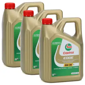 12L 12 Liter CASTROL EDGE 5W-30 LL Motor&ouml;l &Ouml;L ACEA C3 f&uuml;r BMW LL-04 229.31/51 504/507.00