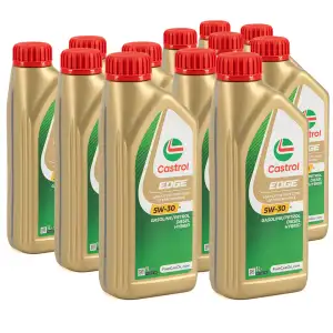 12L 12 Liter CASTROL EDGE 5W-30 M Motor&ouml;l ACEA C3 API SN f&uuml;r BMW Longlife-04 229.31/51/52