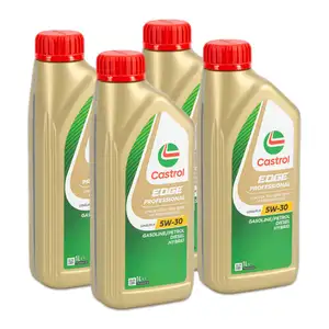 4L 4 Liter CASTROL EDGE Professional LONGLIFE 3 5W-30 Motor&ouml;l f&uuml;r VW 504/507.00 PORSCHE