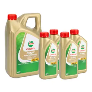 9L 9 Liter CASTROL EDGE Professional LONGLIFE 3 5W-30 Motor&ouml;l f&uuml;r VW 504/507.00 PORSCHE