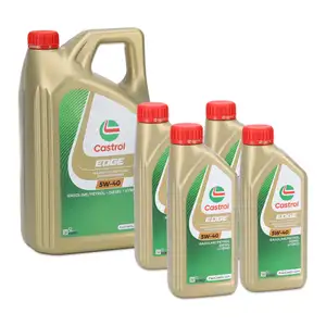 9L 9 Liter CASTROL Edge Motor&ouml;l &Ouml;l 5W-40 ACEA Light Duty C3 API SN/CF f&uuml;r VW 505.00/505.01