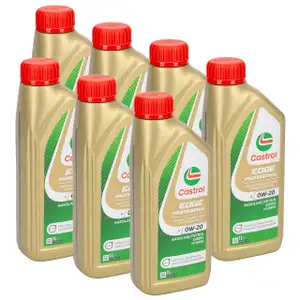 7L 7 Liter CASTROL EDGE Professional V 0W-20 Motor&ouml;l ACEA C5 VOLVO VCC RBS0-2AE
