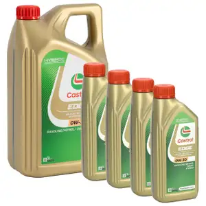 9L 9 Liter CASTROL EDGE 0W-30 Motor&ouml;l f&uuml;r BMW LL04 LL19FE MB 229.31/51 Renault RN0700/0710