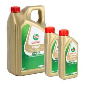 7L 7 Liter CASTROL EDGE 10W-60 Motor&ouml;l ACEA A3/B4 API SN/CF f&uuml;r BMW M VW 501.01 505.00