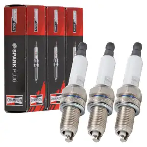 3x CHAMPION CET10P Z&uuml;ndkerze f&uuml;r OPEL Agila B SUZUKI Alto 7 Splash NISSAN Pixo 1.0