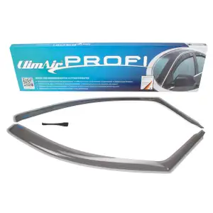 CLIMAIR Windabweiser Regenabweiser für MERCEDES V-Klasse W447 mit ABE rauchgrau (1 Paar)