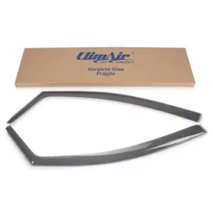 CLIMAIR Windabweiser Regenabweiser f&uuml;r Golf Sportsvan 7 mit ABE rauchgrau 1 Paar vorne