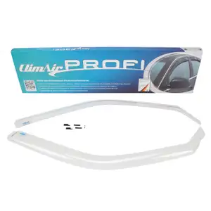 CLIMAIR Windabweiser Regenabweiser f&uuml;r VW T5 T6 mit ABE glasklar (1 Paar)