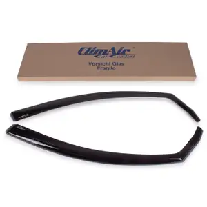 CLIMAIR Windabweiser Regenabweiser f&uuml;r VW Golf 5 1K1 mit ABE schwarz 1 Paar vorne