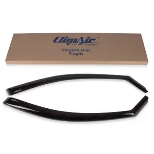 CLIMAIR Windabweiser Regenabweiser für SKODA Octavia 3 ab 13 mit ABE schwarz 1 Paar vorne