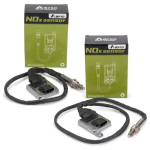 2x AMPRO NOx-Sensor f&uuml;r MERCEDES C-Klasse W205 S205 GLE W166 Sprinter B906 OM651 OM642