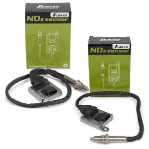 2x AMPRO NOx-Sensor f&uuml;r MERCEDES Sprinter B906 V-Klasse Vito W447 OM651 OM642