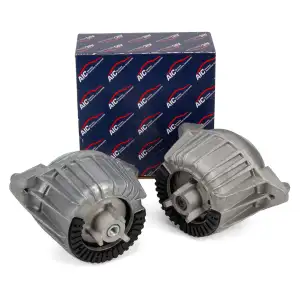 2x AIC Motorlager Hydrolager f&uuml;r MERCEDES W204 S204 C/X218 W212 S212 OM642 links + rechts