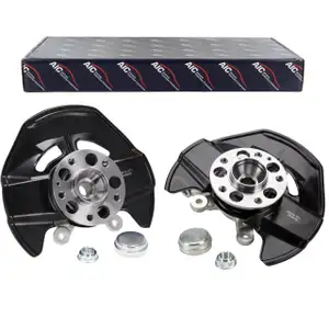 2x AIC VORMONTIERT Achsschenkel + Radnabe + Radlager f&uuml;r MERCEDES W169 W245 vorne