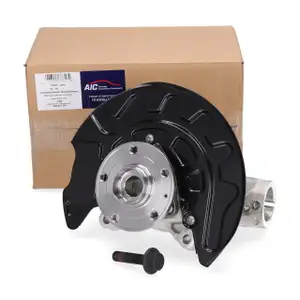 AIC Achsschenkel + Radlager Satz f&uuml;r VW Golf 7 Passat B8 AUDI A3 8V SEAT Leon vorne rechts