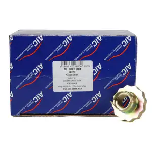 10x AIC Achsmutter Antriebswelle M16x15mm f&uuml;r AUDI SEAT SKODA VW Fox Polo vorne 6Q0407396B