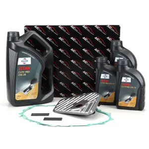 AIC Getriebefilter Satz 01J CVT Automatik + 8L FUCHS Getriebeöl für AUDI A4 B6 B7 A6 C5 C6