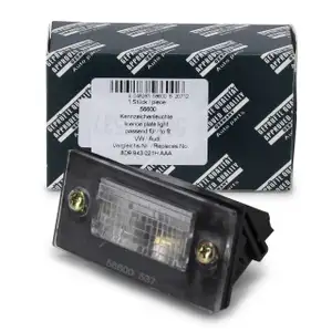 AIC 56600 Kennzeichenleuchte + Gl&uuml;hlampe f&uuml;r AUDI A3 8L A4 Avant hinten rechts 8D9943021H