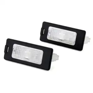 2x AIC Kennzeichenleuchte + Glühlampe für SKODA Octavia 3 Superb 2 Touran 1T3 5N0943021B