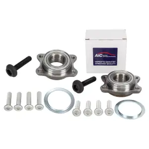 2x AIC 51938SET Radlagersatz für AUDI A4 B6 B7 A6 C5 A8 D2 D3 VW Passat B5.5 4.0 W8 vorne