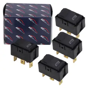 4x AIC 52783 Schalter Fensterheber f&uuml;r AUDI A6 C4 80 B3 B4 100 C3 C4 200 C3 4A0959855A