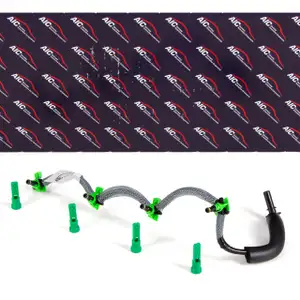 AIC Schlauch Rücklauf Leckkraftstoff für PEUGEOT 206+ 208 CITROEN C3 2 2 DS3 1.4/1.6 HDi