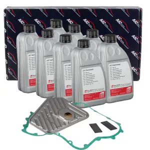 AIC Getriebefilter Satz + 8L febi Getriebe&ouml;l f&uuml;r AUDI A4 B6 B7 A6 C5 C6 A8 CVT-Getriebe