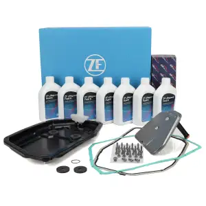 AIC Getriebeölwanne + ZF Getriebefilter + 7L Getriebeöl für AUDI A4 B7 A6 C6 A8 4E 6HP19A